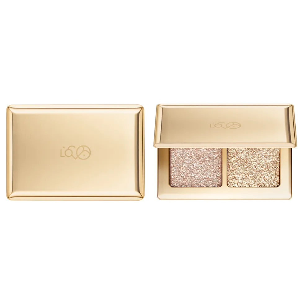 LOVRO Afterlight Shimmer Eyeshadow Duo podwójny cień do powiek z połyskiem 2.2g