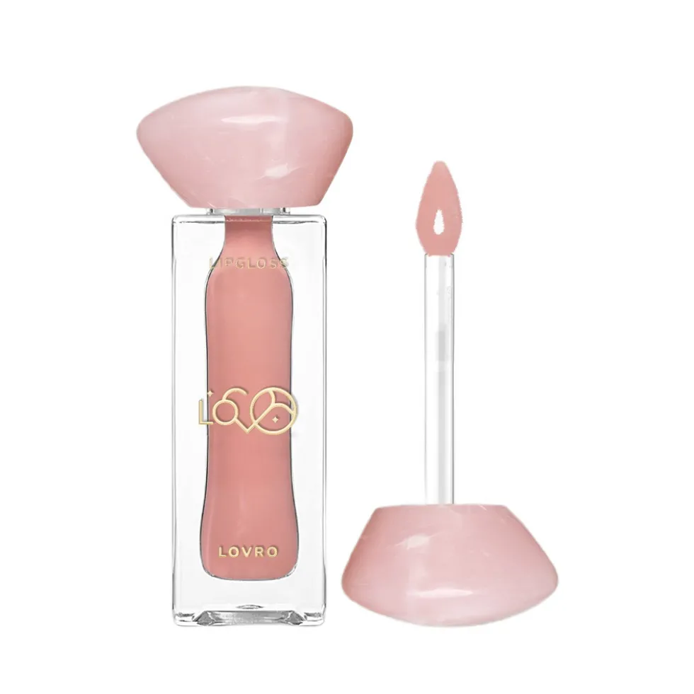 LOVRO Bloomlight Lipgloss błyszczyk optycznie powiększający usta z efektem chłodzenia 01 Pure Shine 5.5g