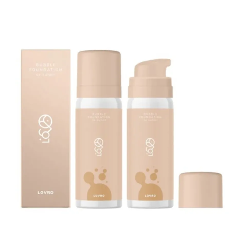 LOVRO Bubble Foundation podkład o napowietrzonej rozświetlającej formule 04 Sunny 50ml