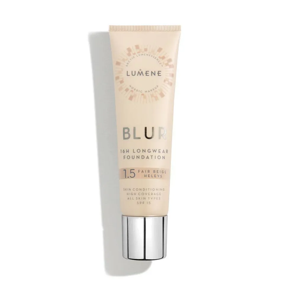 Lumene Blur 16h Longwear Foundation SPF15 wygładzający podkład do twarzy 1.5 Fair Beige 30ml