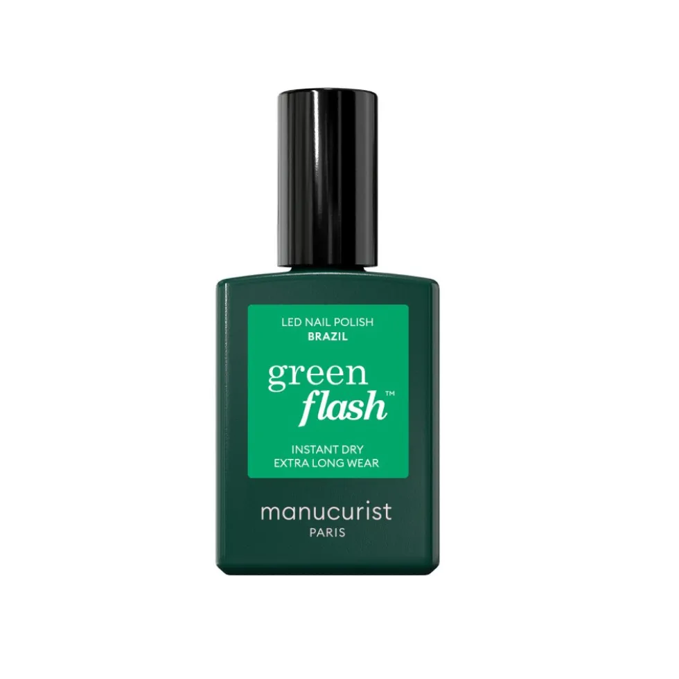 Manucurist Green Flash Nail Polish lakier do paznokci Brazil 15ml