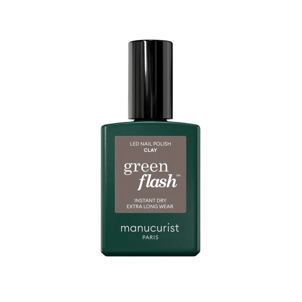 Manucurist Green Flash Nail Polish lakier do paznokci Clay 15ml