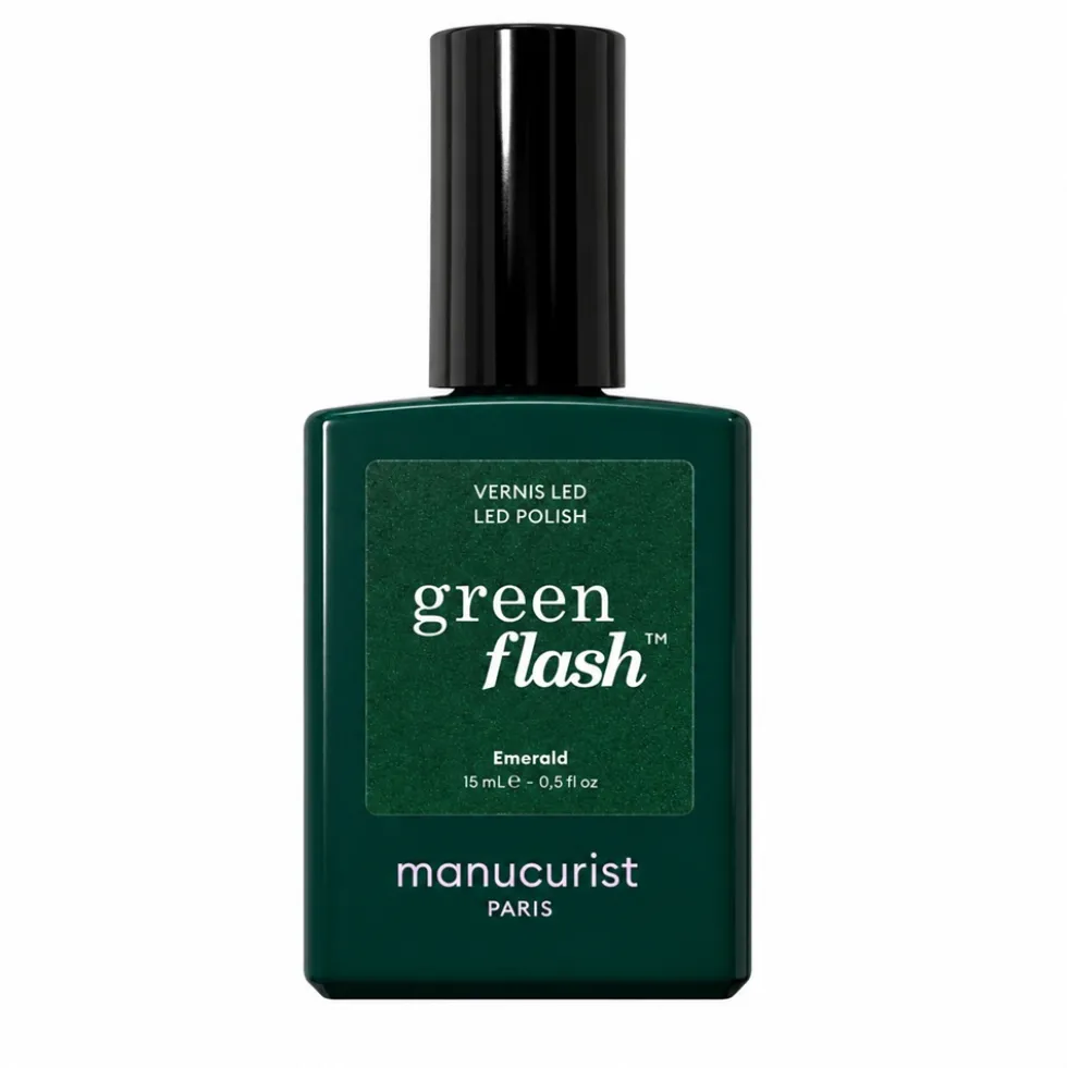 Manucurist Green Flash Nail Polish lakier do paznokci Emerald 15ml