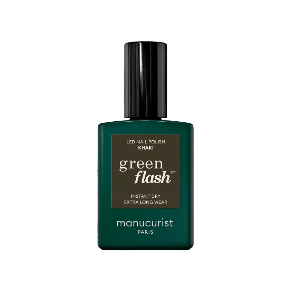 Manucurist Green Flash Nail Polish lakier do paznokci Khaki 15ml