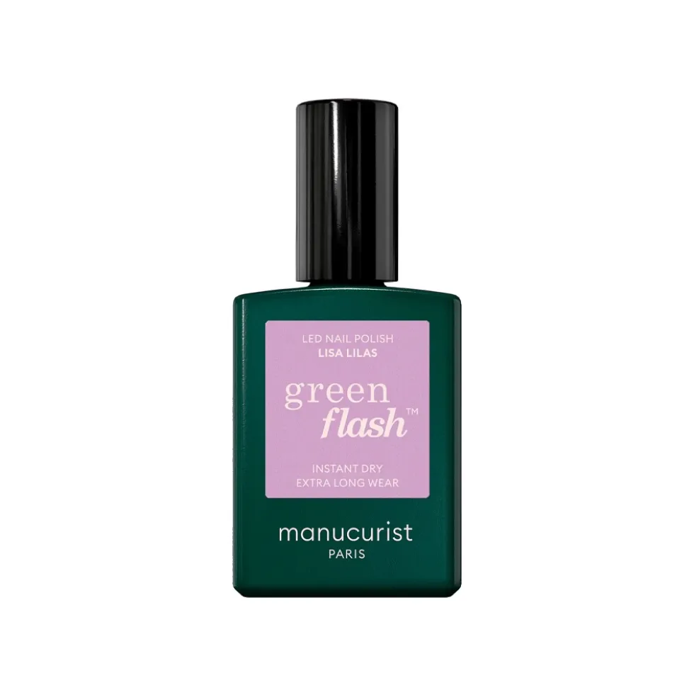 Manucurist Green Flash Nail Polish lakier do paznokci Lisa Lilas 15ml