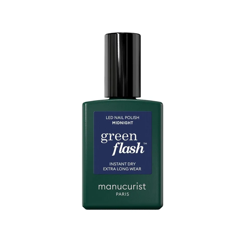 Manucurist Green Flash Nail Polish lakier do paznokci Midnight 15ml