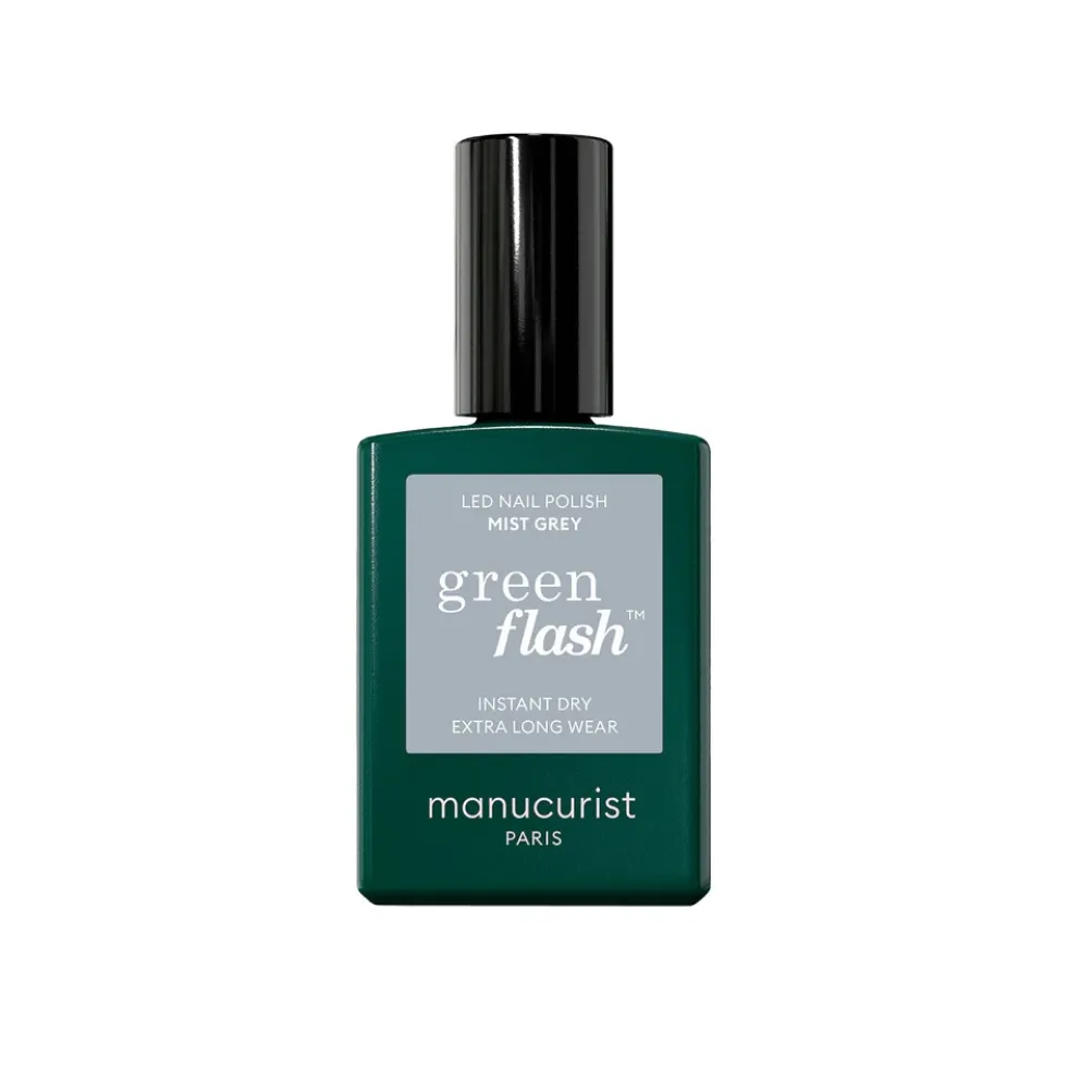 Manucurist Green Flash Nail Polish lakier do paznokci Mist Grey 15ml