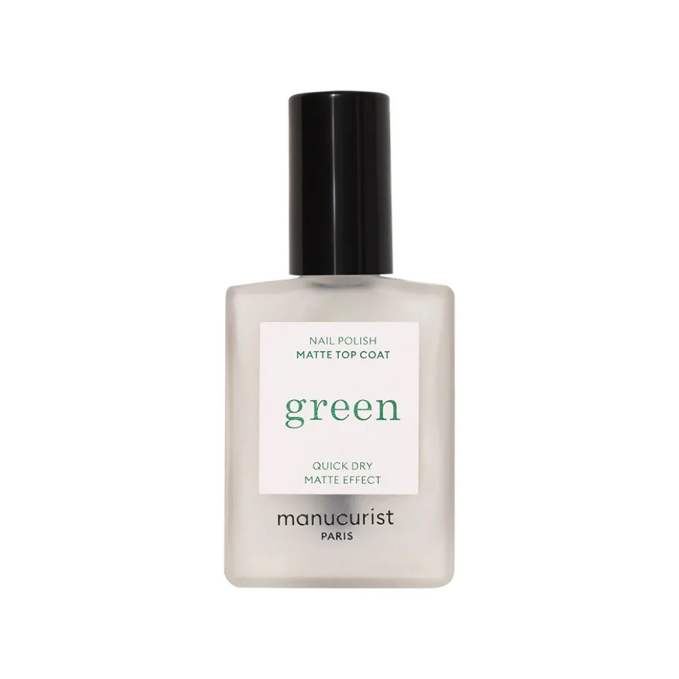 Manucurist Green Matte Top Coat matowy lakier nawierzchniowy 15ml