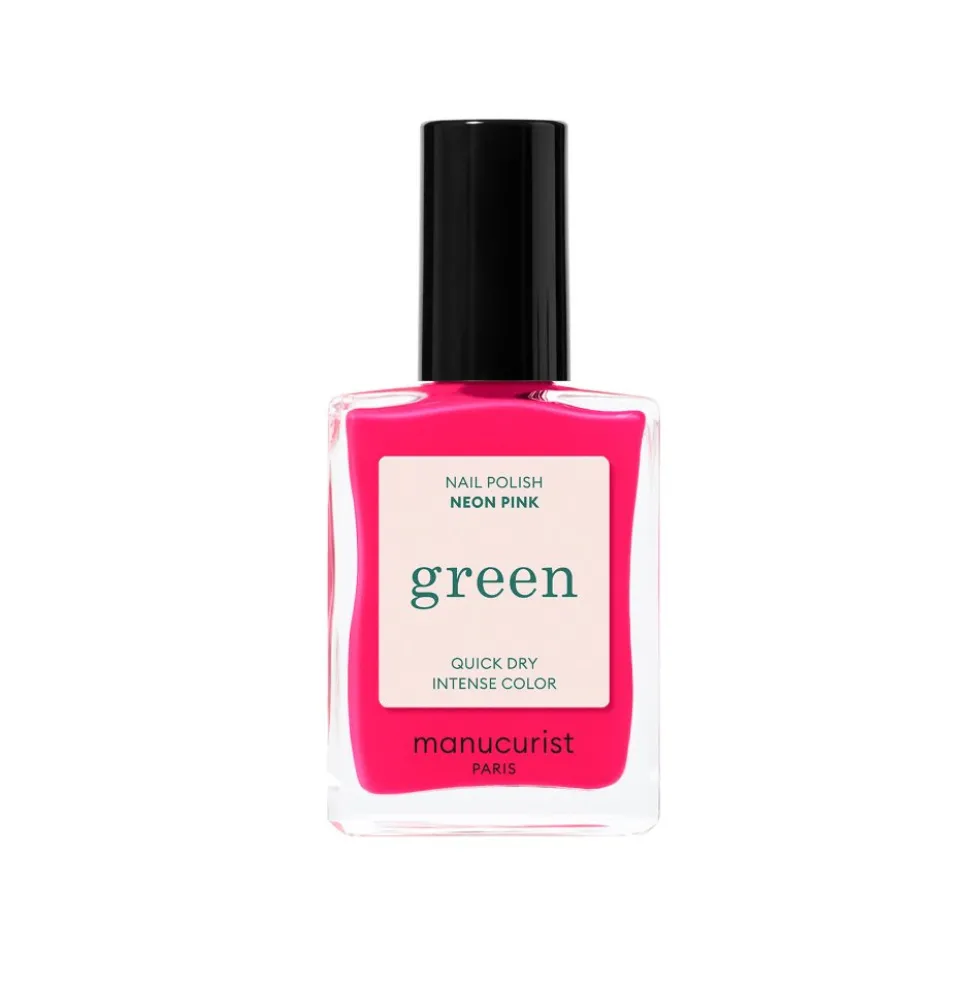 Manucurist Green Nail Polish lakier do paznokci Neon Pink 15ml