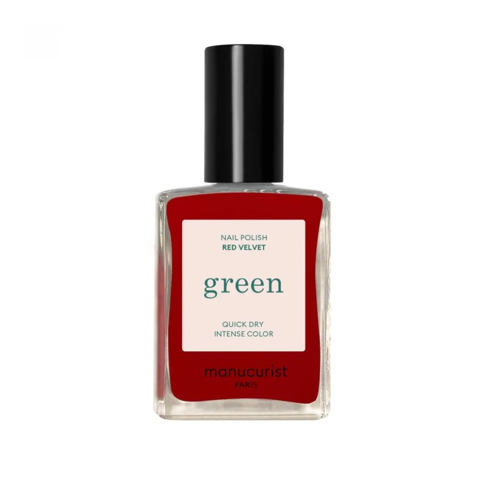 Manucurist Green Nail Polish lakier do paznokci Red Velvet 15ml