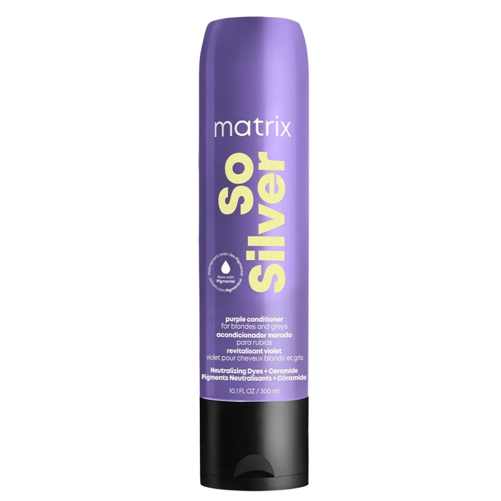 Matrix Total Results So Silver odżywka neutralizująca do włosów siwych i blond 300ml
