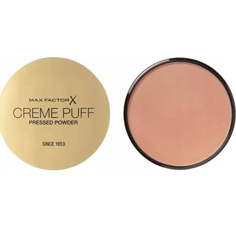 Max Factor Creme Puff Pressed Powder puder prasowany 005 Translucent 14g