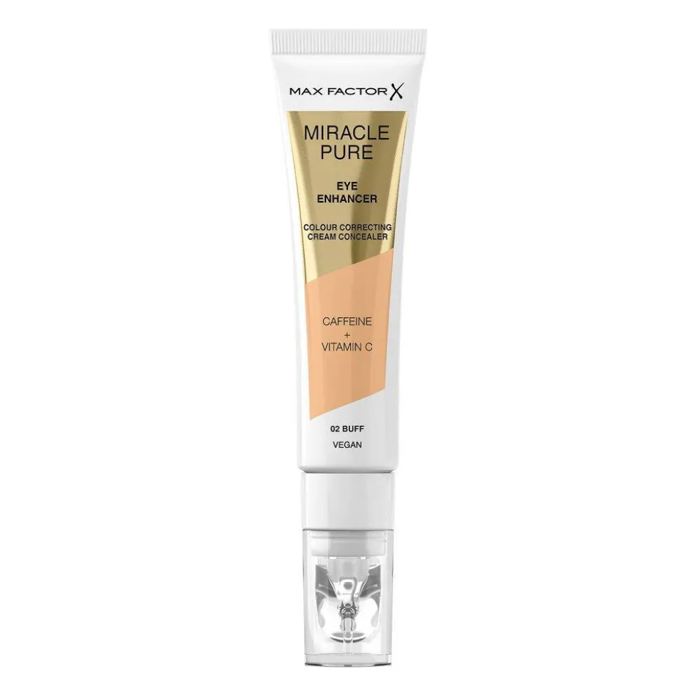 Max Factor Miracle Pure Eye Enhancer rozświetlający korektor zapewniający 24-godzinne nawilżenie 02 Buff 10ml