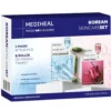 Mediheal Korean Skincare Set zestaw maski w płachcie 2x24ml + roller do masażu twarzy