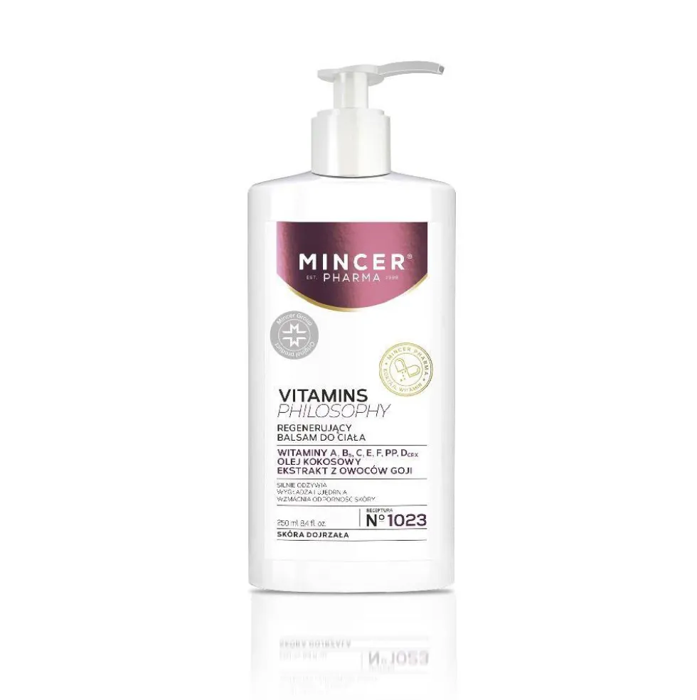 Mincer Pharma Vitamins Philosophy regenerujący balsam do ciała No.1023 250ml