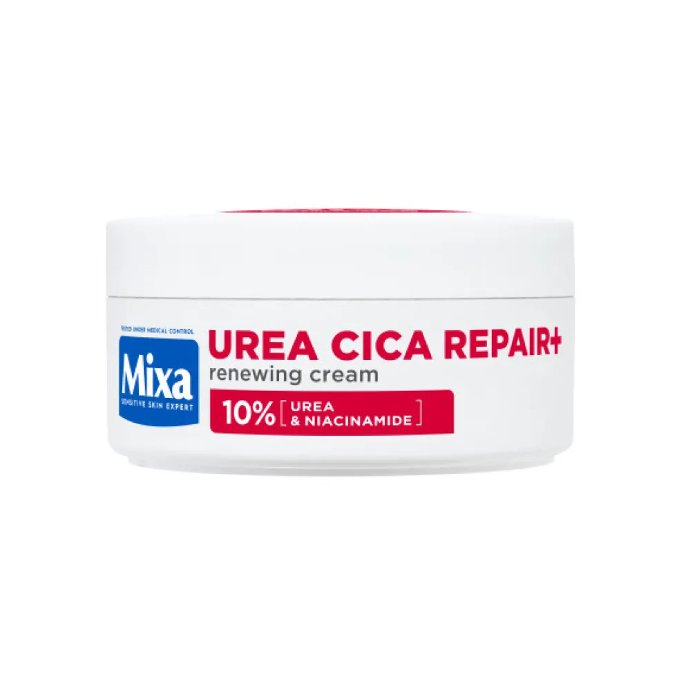 MIXA Urea Cica Repair+ regenerujący krem do twarzy dłoni i ciała 150ml