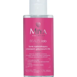 Miya Cosmetics BEAUTY Lab tonik rozświetlający z kwasem glikolowym 5% 150ml