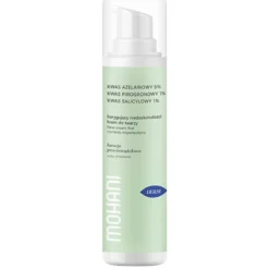 Mohani Derm krem korygujący do cery trądzikowej z kwasem azelainowym 5% kwasem pirogronowym 1% i kwasem salicylowym 1% 50ml