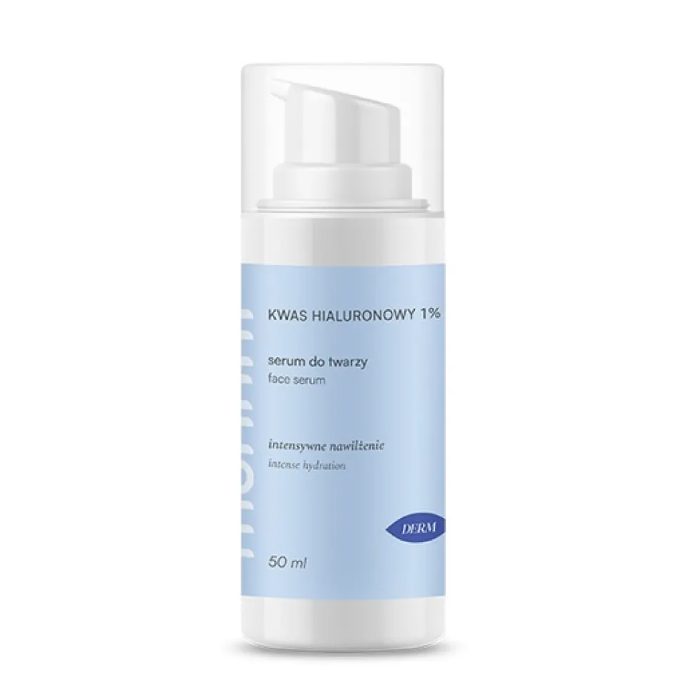 Mohani Kwas hialuronowy żel do twarzy 1% 50ml
