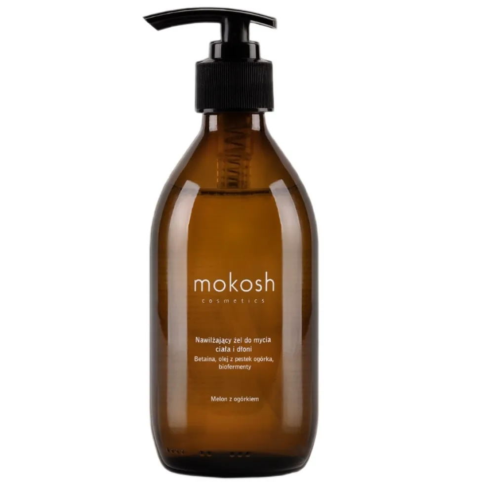 Mokosh Nawilżający żel do mycia ciała i dłoni Melon z ogórkiem 300ml