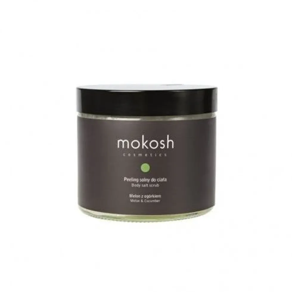 Mokosh Peeling solny do ciała Melon z ogórkiem 300g