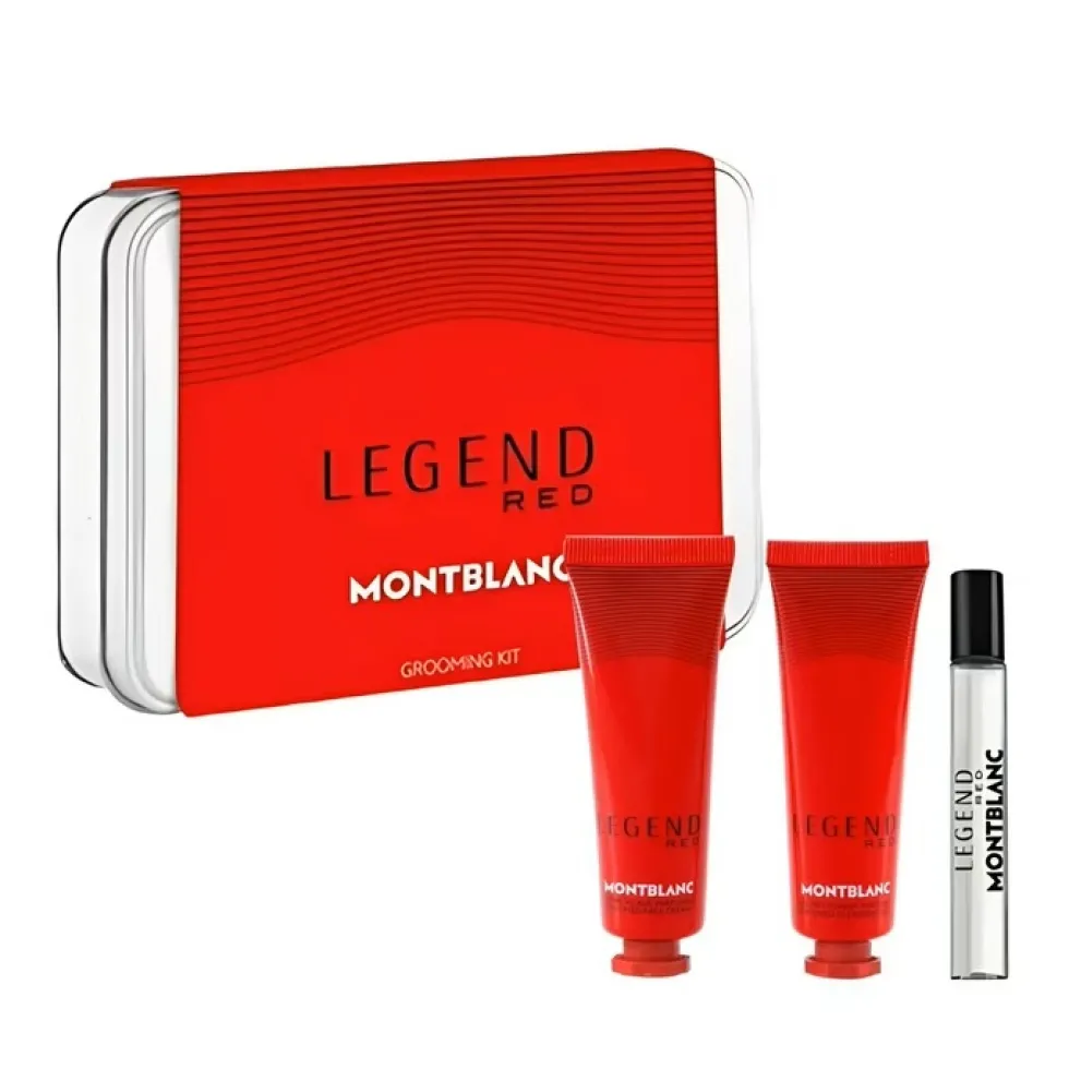 Mont Blanc Legend Red edp 7.5ml + krem do twarzy 30ml + żel oczyszczający 30ml