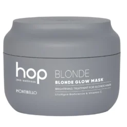 MONTIBELLO Hop Blonde Glow Mask rozświetlająca maska do włosów rozjaśnianych i blond 200ml