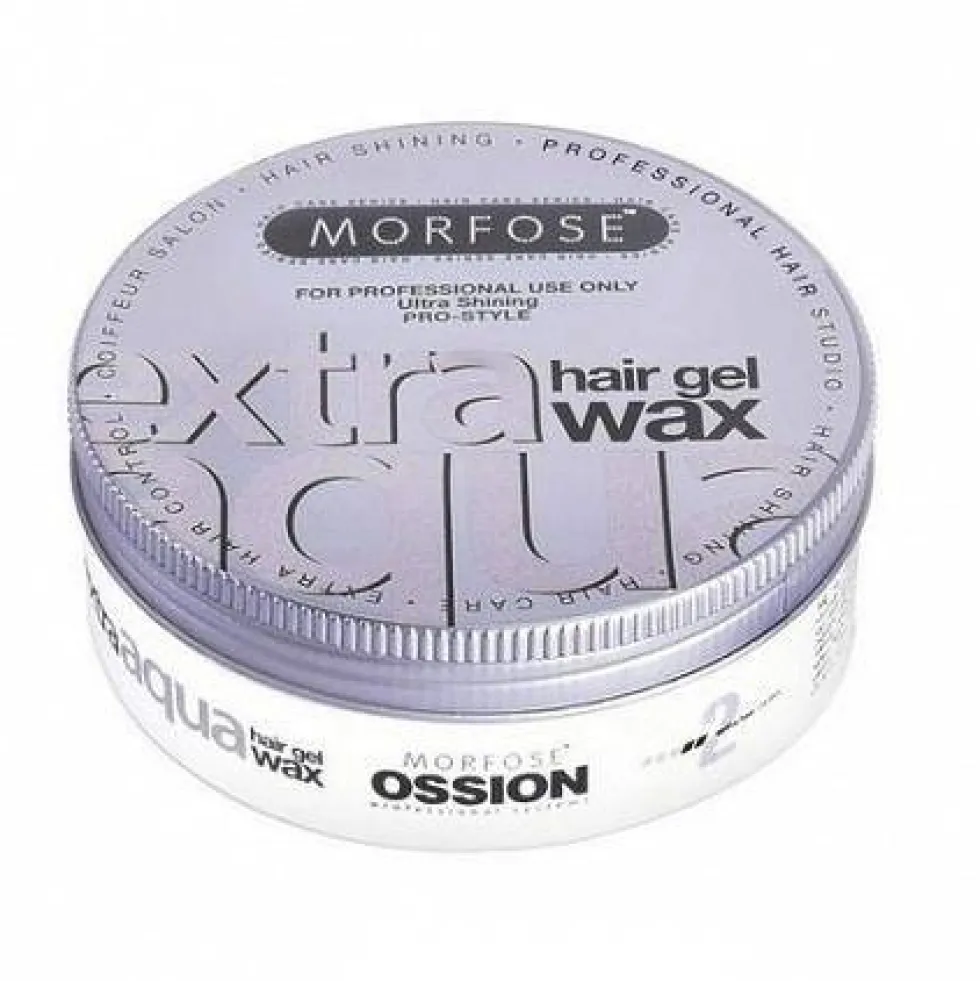 Morfose Extra Aqua Gel Hair Styling Wax wosk do stylizacji włosów o zapachu gumy balonowej Extra 175ml