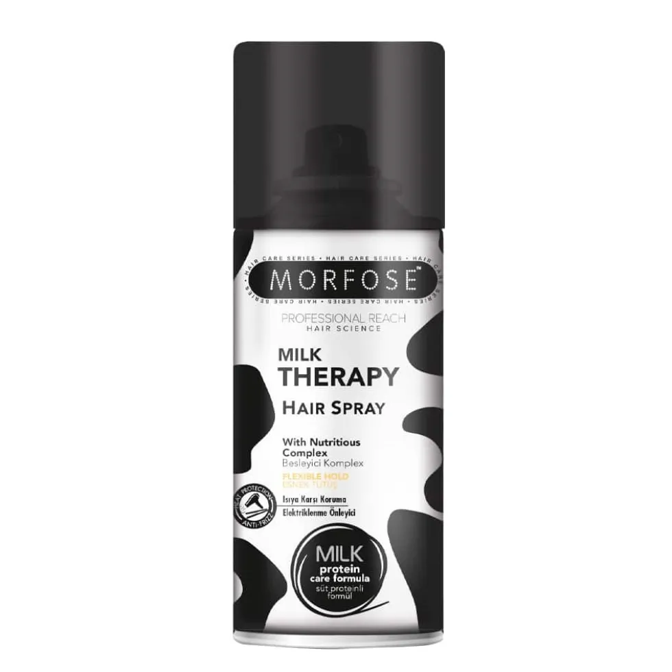 Morfose Milk Therapy Hair Spray lakier do włosów Flexible Hold 75ml