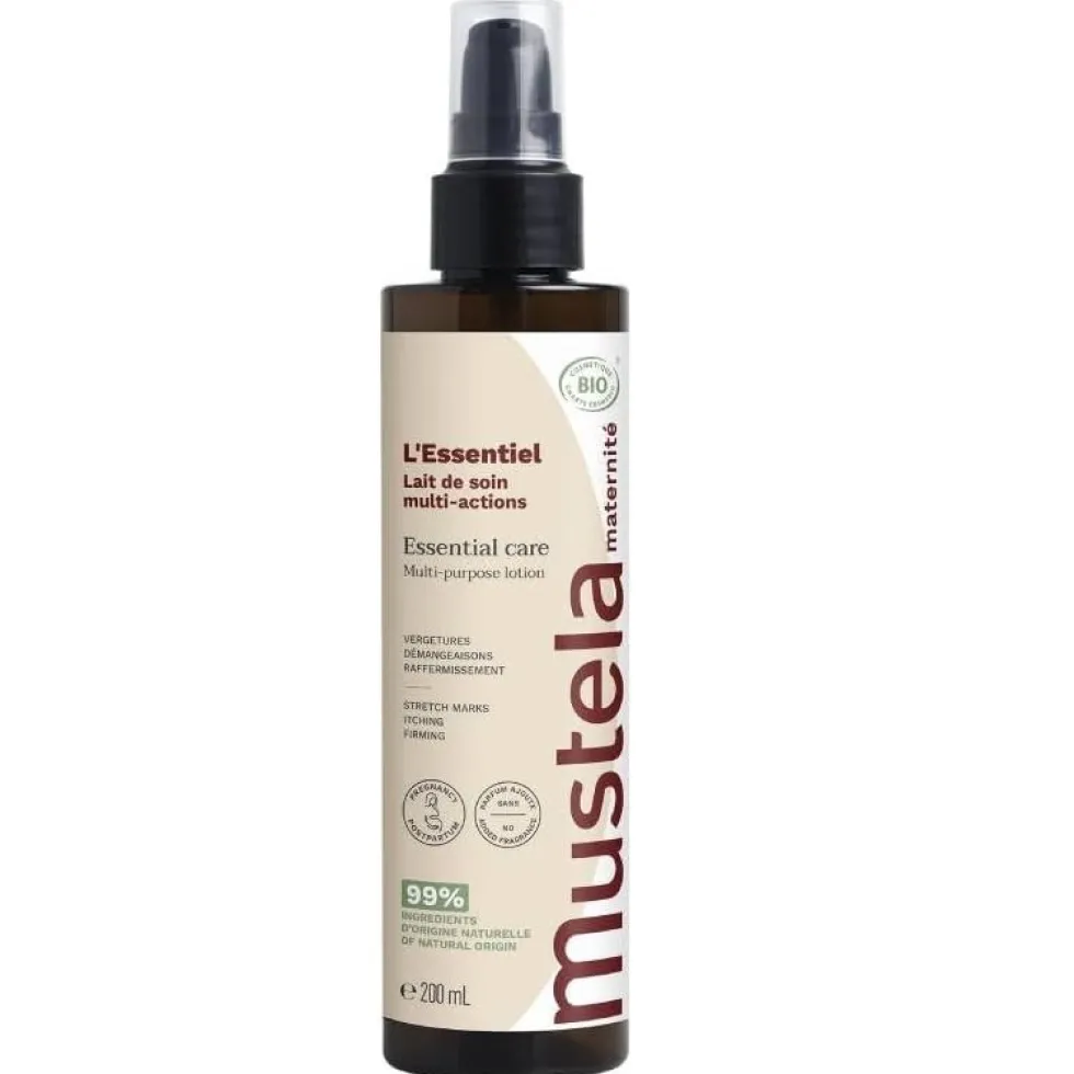 Mustela Essential Care multifunkcyjne mleczko dla kobiet w ciąży i po porodzie 200ml