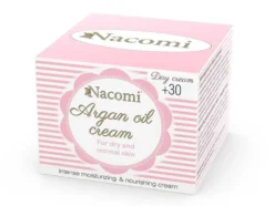 Nacomi Argan Oil Cream arganowy krem do skóry suchej i normalnej 30+ na dzień 50ml