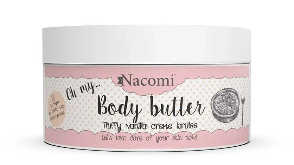 Nacomi Body Butter masło do ciała Wanilia & Creme Brulee 100ml