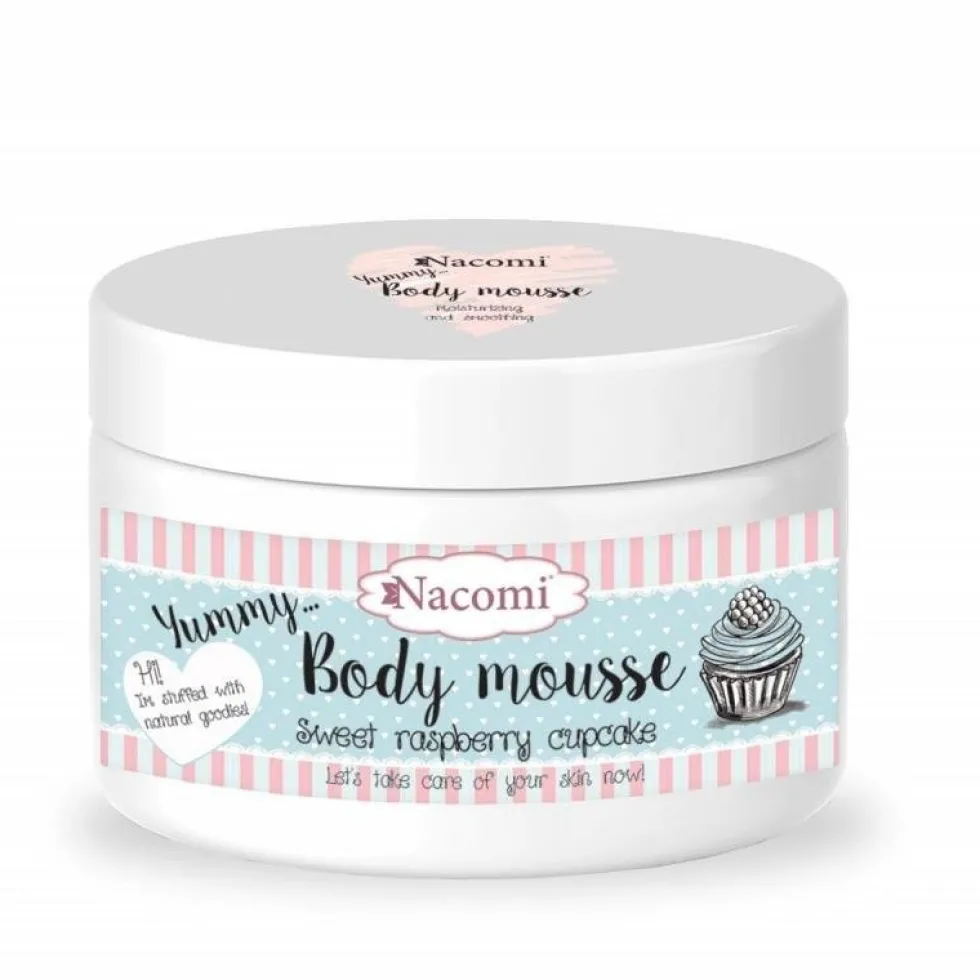 Nacomi Body Mousse mus do ciała Malinowa Babeczka 180ml