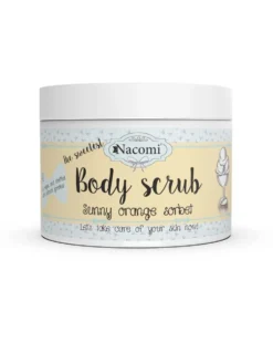 Nacomi Body Scrub cukrowy peeling Pomarańczowy 125g