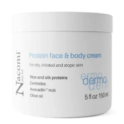 Nacomi Next Level Dermo proteinowy krem do twarzy i ciała dla skóry atopowej suchej i podrażnionej 150ml