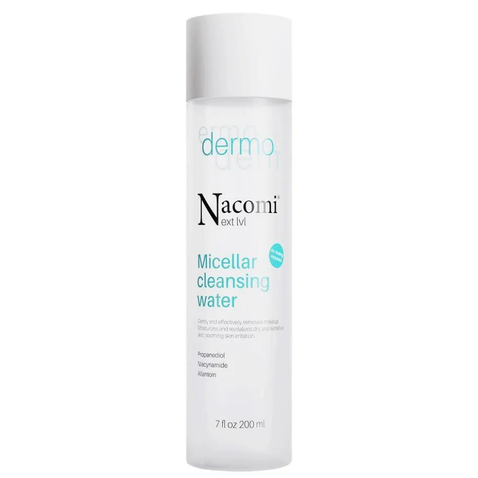 Nacomi Next Level Dermo płyn micelarny do cery suchej i wrażliwej 200ml
