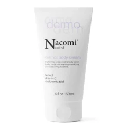 Nacomi Next Level Dermo rozjaśniająco-odmładzający krem do ciała z retinolem i witaminą C 150ml