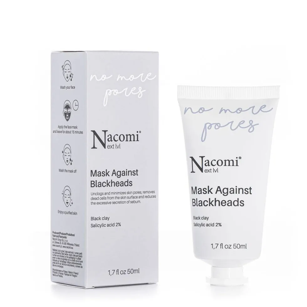 Nacomi Next Level Mask Against Blackheads maska przeciw zaskórniakom 50ml