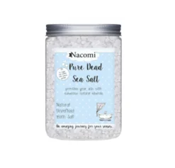 Nacomi Pure Dead Sea Salt sól do kąpieli z minerałami Morza Martwego 1400g