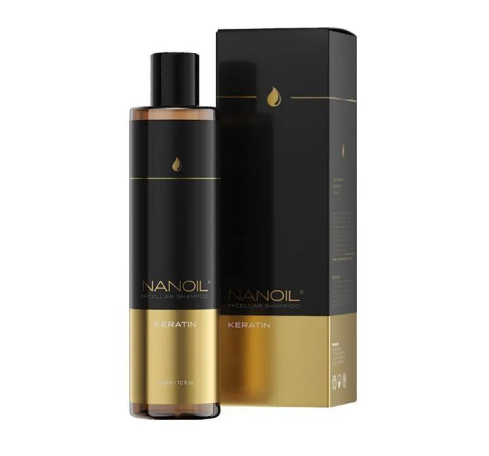 Nanoil Keratin Micellar Shampoo micelarny szampon z keratyną 300ml