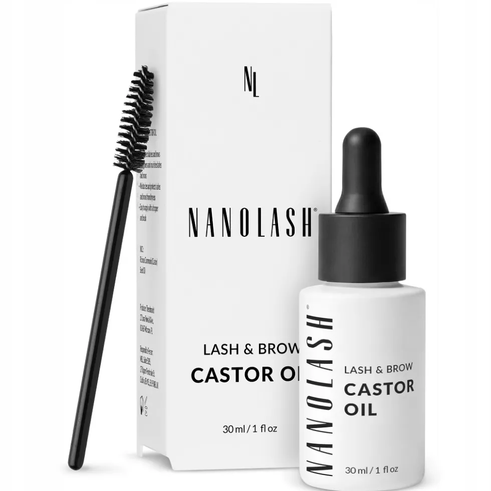 Nanolash Castor Oil olejek rycynowy do rzęs i brwi 30ml