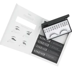 Nanolash DIY Extensions Starter Kit zestaw sztuczne rzęsy 10.12.14mm Classy 36szt. + bonder do rzęs 5ml + sealer do rzęs 5ml + aplikator do rzęs 1szt. + remover do rzęs 5ml