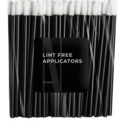Nanolash Lint Free Applicators welurowe aplikatory do rzęs i brwi 50szt.