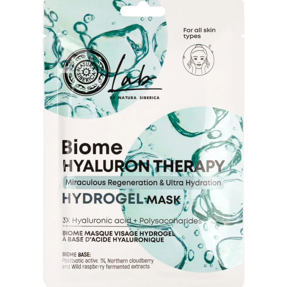 Natura Siberica Lab Biome Hyaluron Therapy hydrożelowa maska regenerująco-nawilżająca 30g