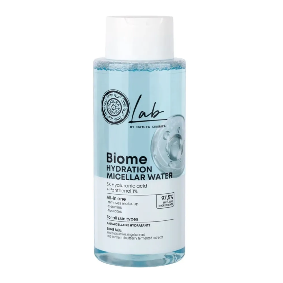 Natura Siberica Lab Biome nawilżająca woda micelarna do twarzy 400ml