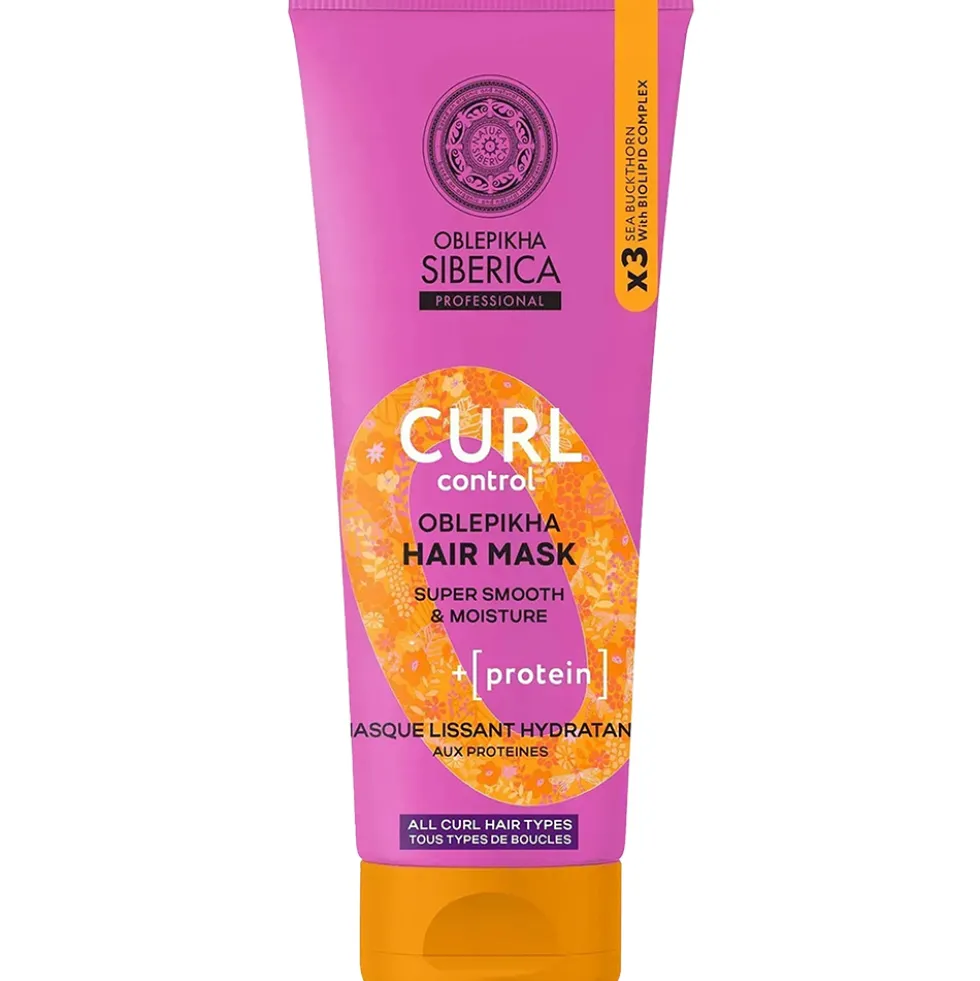 Natura Siberica Oblepikha Curl Control maska do włosów kręconych 200ml