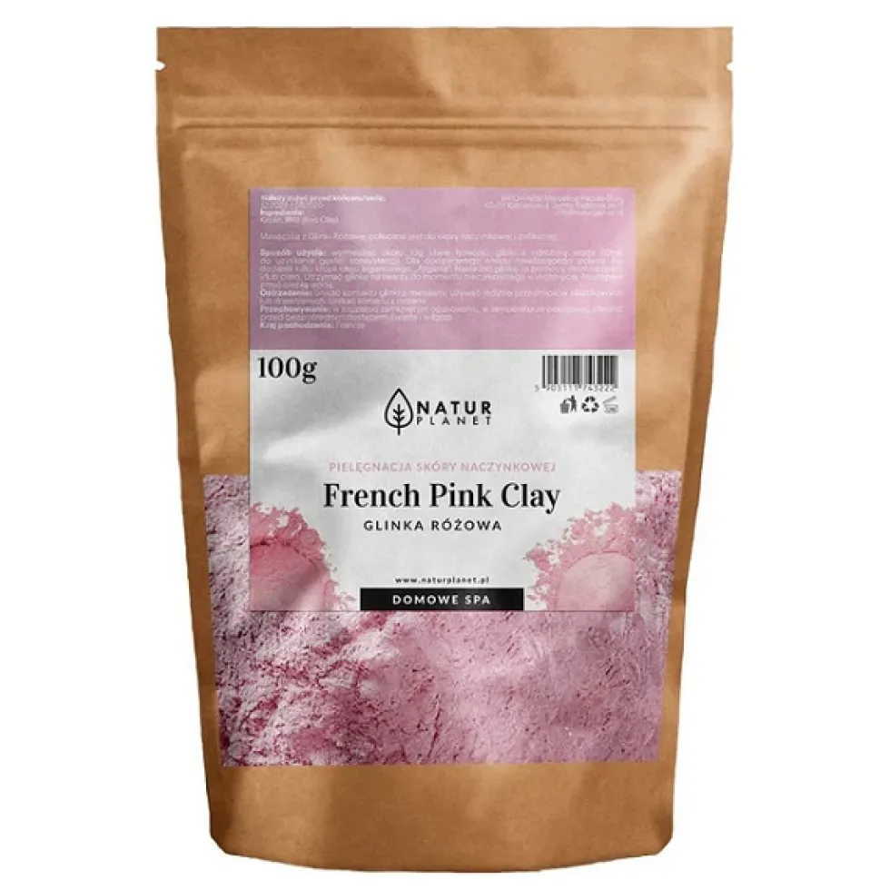 Natur Planet Glinka różowa 100g