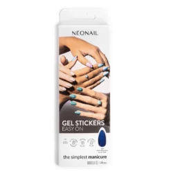 NeoNail Gel Stickers Easy On lakier hybrydowy w naklejce M01 20szt