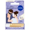 Nivea Bridgerton Edition Sophie&Benedict pielęgnująca pomadka do ust Vanilla Biscuit 4.8g
