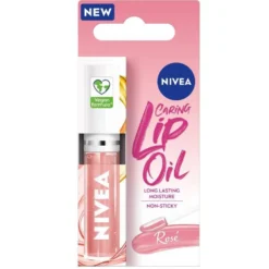 Nivea Caring Lip Oil pielęgnujący olejek do ust Rose 5.5ml
